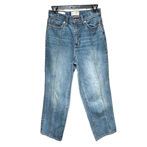 Universal Thread Vintage Straight Jeans High Waisted 25 - Picture 3 of 12